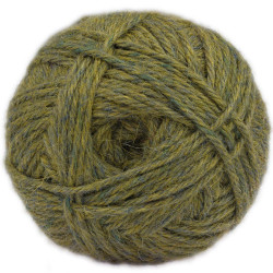 Verde matizado - Baby Llama/Merino - Bulky - 100 gr.