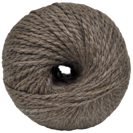 Lana de Alpaca y Oveja- Castaño - 100 gr.