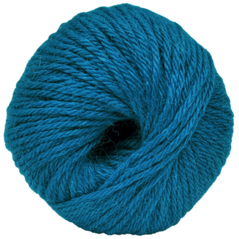 Azul Petróleo - 100% Baby Alpaca - Hilo grueso - 50 gr.