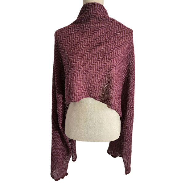 Estola Bufanda geometrica - 100% Alpaca FS