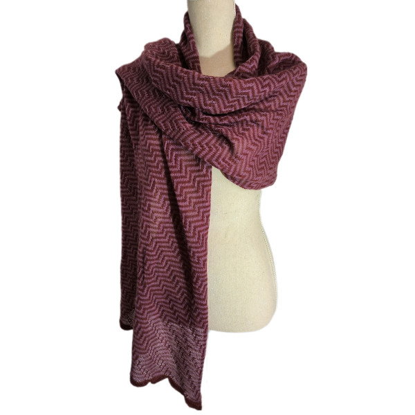 Estola Bufanda geometrica - 100% Alpaca FS