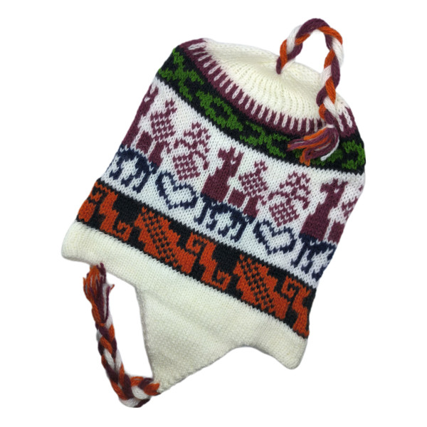 Gorro Andino multicolor Llamita
