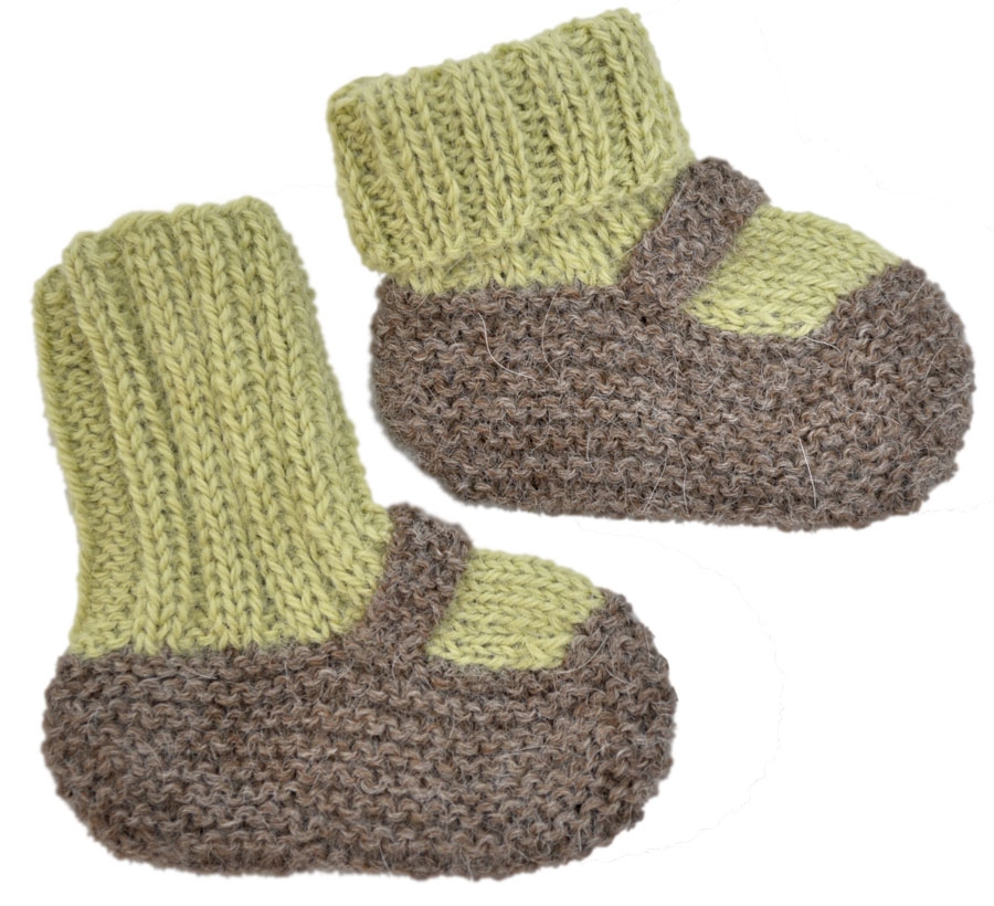 Calcetines de lana para bebés 12 cm Tejidos a mano Calcetines para bebés  Calcetines hechos a mano Calcetines de lana Calcetines calientes Calcetines  de 6 a 18 meses Bebé listo para enviar -  España