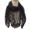 Bufanda triangular calada - Lana Pura de Alpaca