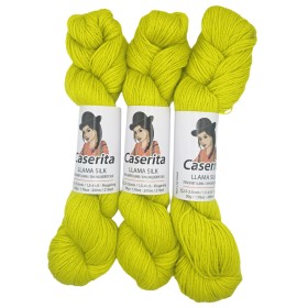 Amarillo fluo - Baby llama y Seda - 50 gr./200 m.