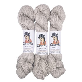 Gris perla - Baby llama y Seda - 50 gr./165 m.