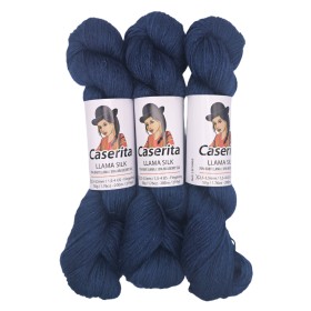 Azul marino - Baby llama y Seda - 50 gr./200 m.