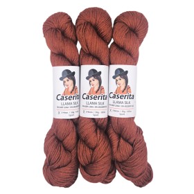Ladrillo - Baby llama y Seda - 50 gr./165 m.