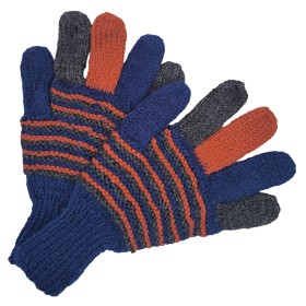 Talla M - Guantes coloridos - Tejidos a mano