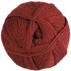 Rojo Terracota - 100% Alpaca - Hilo fino - 100 gr.