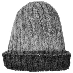 Gorro unisex doble cara - lana de alpaca